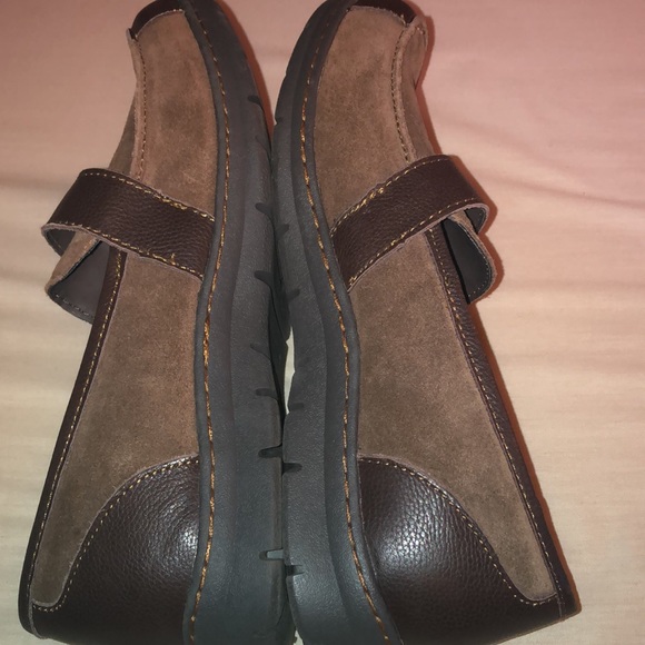 BOC BORN BROWN SUEDE LEATHER LOAFERS SHOES - Picture 6 of 9
